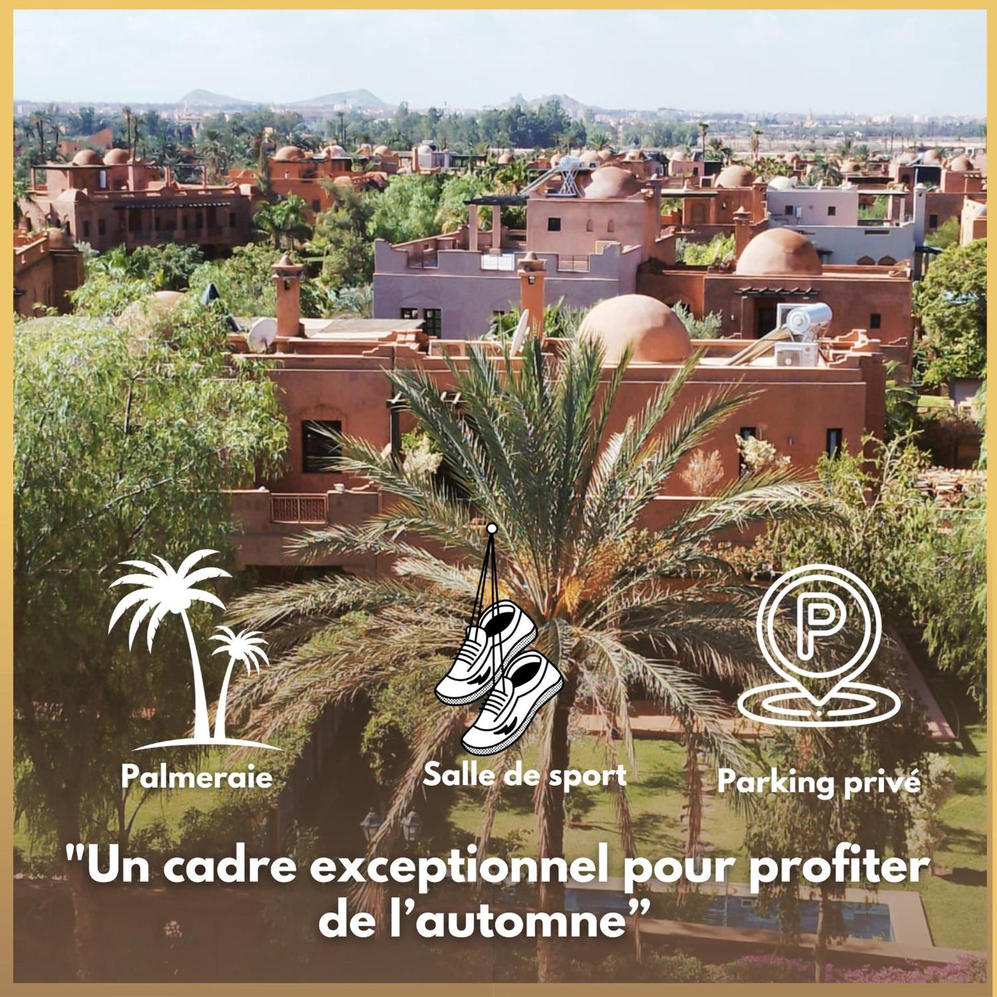 Palma Appartement Dans La Palmeraie Marrakesh Bagian luar foto